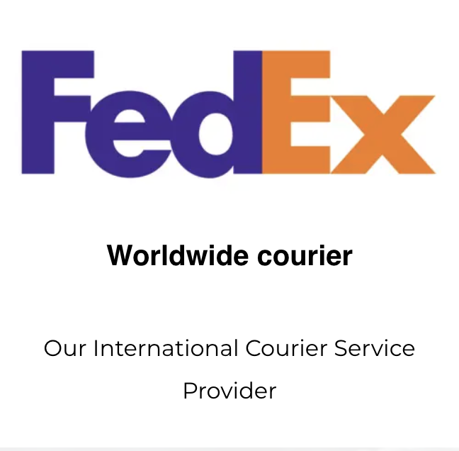 FedEx, our worldwide courier partner